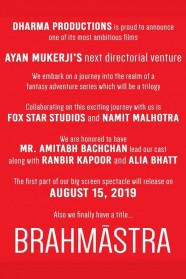 Brahmāstra Part One: Shiva Brahmāstra Part One: Shiva